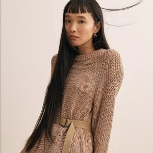 Madewell Marled Beverly Pullover Sweater